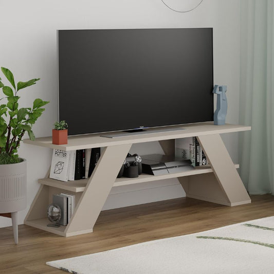 Έπιπλο Τηλεόρασης Farfalla Χρώμα Sandstone 120x33,5x40