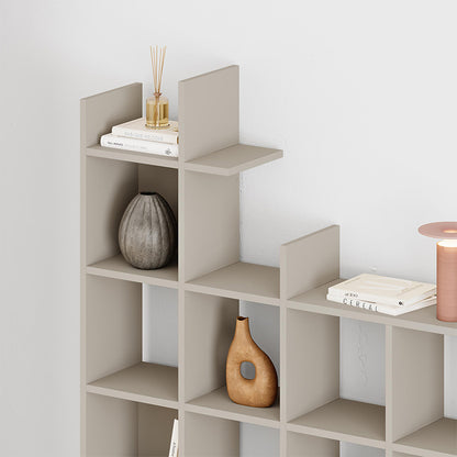 Βιβλιοθήκη Manco Χρώμα Sandstone 122x25,5x188