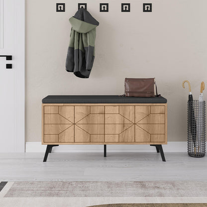 Shoe Cabinet Dune Sapphire Oak 107x35x55