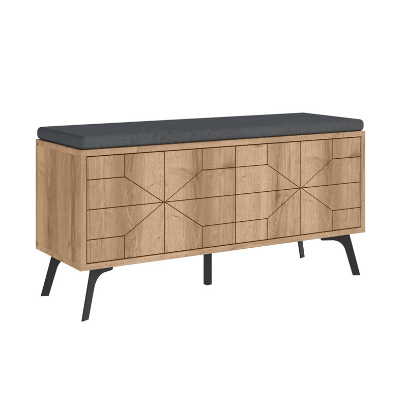 Shoe Cabinet Dune Sapphire Oak 107x35x55
