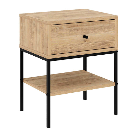 Κομοδίνο Lisa Χρώμα Saphhire Oak 45x35x56