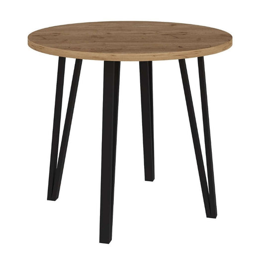 Τραπέζι Xana Χρώμα Sepet Oak Ø90x77,5