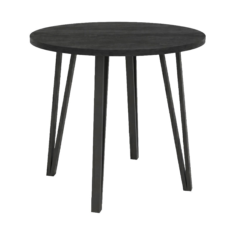 Table Xana Color Black Wood Ø90x77.5