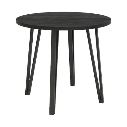 Table Xana Color Black Wood Ø90x77.5