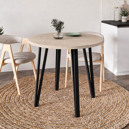 Table Xana Travertine Color Ø90x77.5