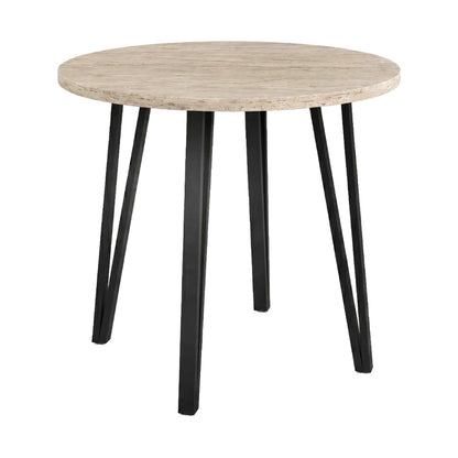 Table Xana Travertine Color Ø90x77.5