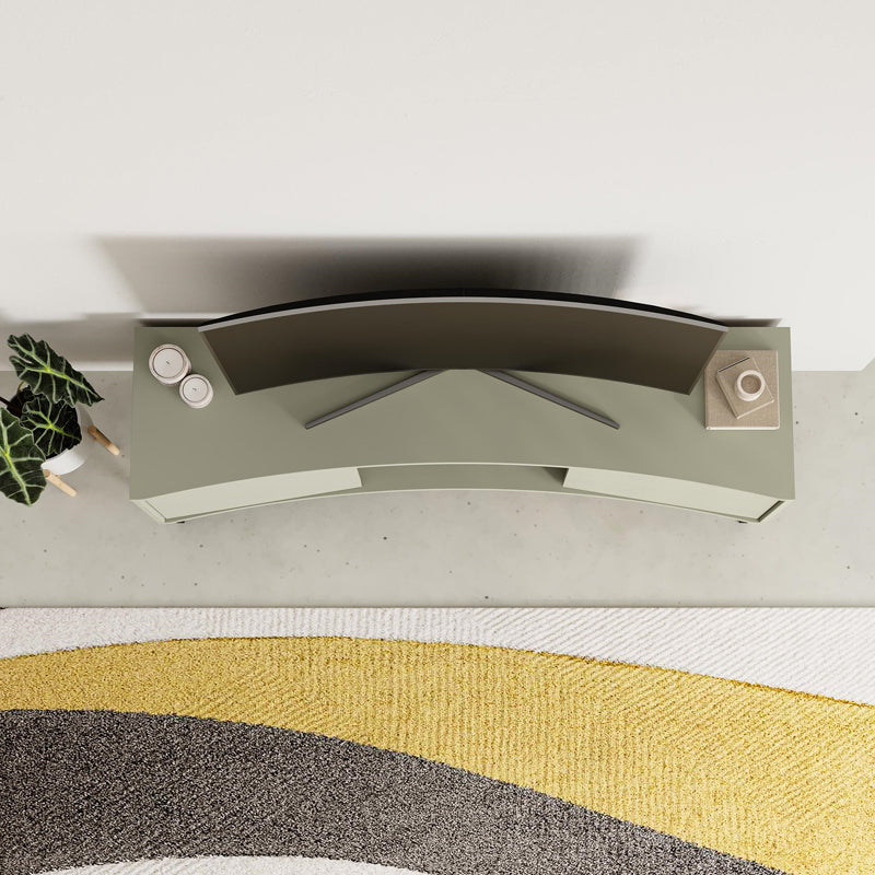 Έπιπλο Τηλεόρασης Frem Χρώμα Ash Green 150x40x55