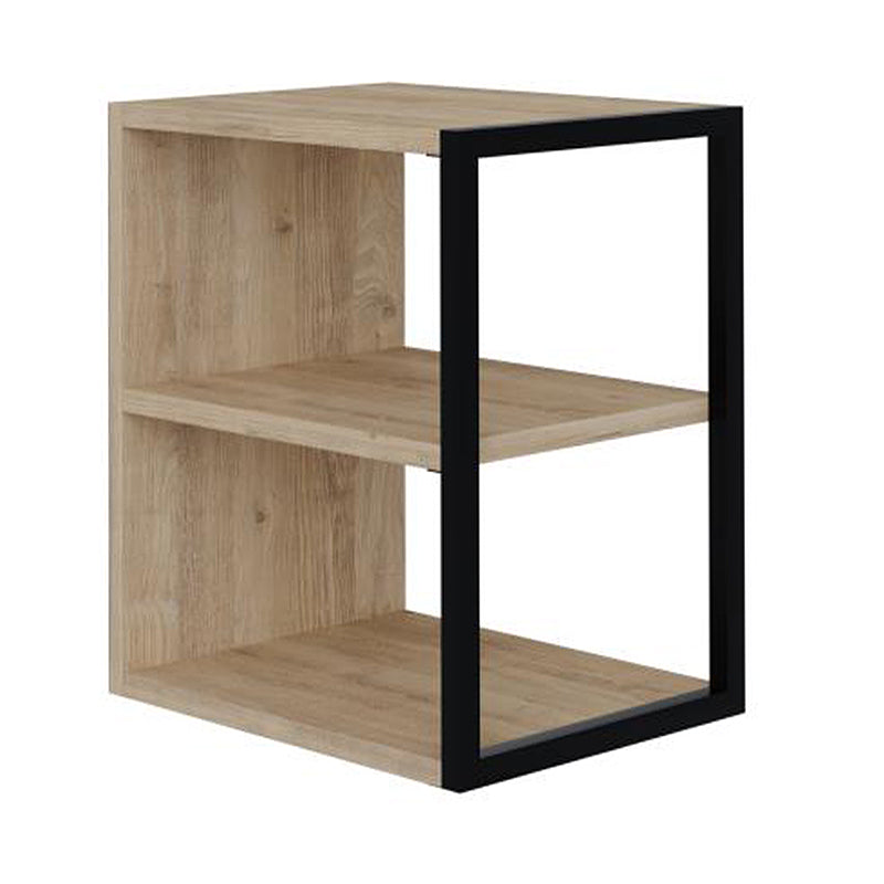 Τραπεζάκι Βοηθητικό - Κομοδίνο Echo Χρώμα Sapphire Oak 30x42x45