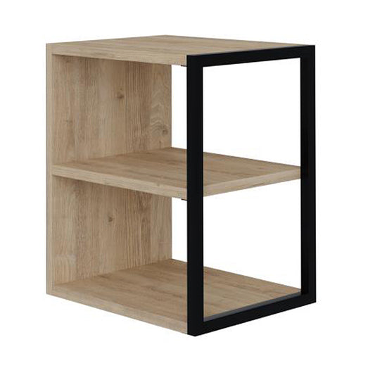 Τραπεζάκι Βοηθητικό - Κομοδίνο Echo Χρώμα Sapphire Oak 30x42x45