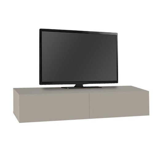 Έπιπλο Τηλεόρασης Επιτοίχιο Francy Χρώμα Sandstone 135x31,7x25