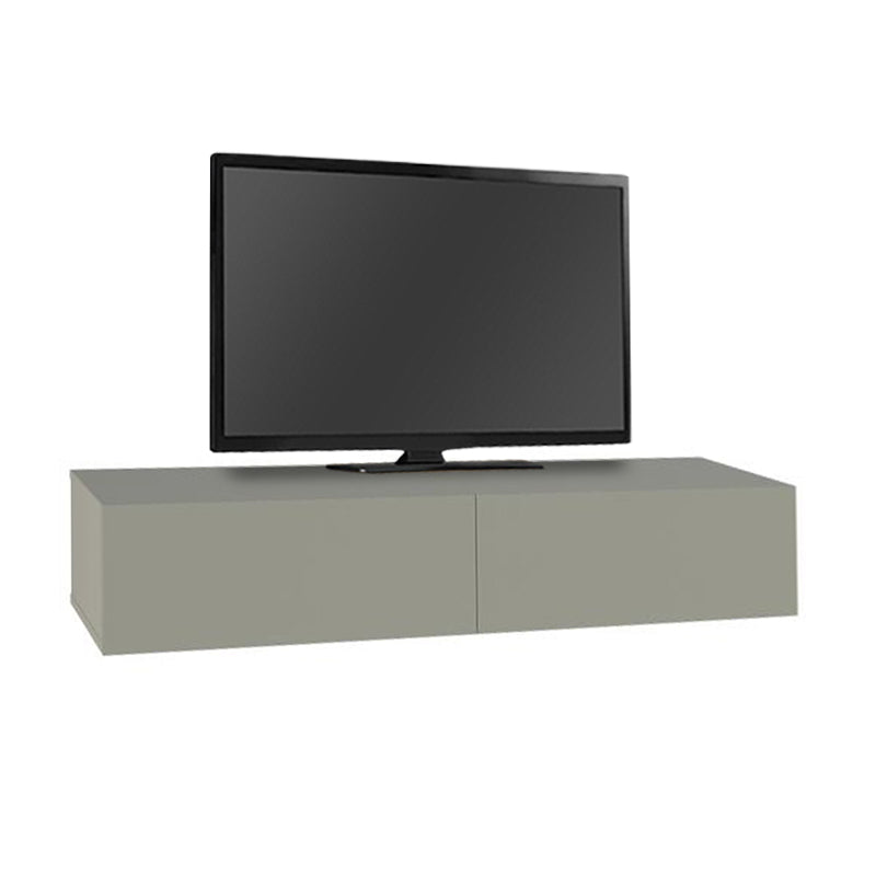 Έπιπλο Τηλεόρασης Επιτοίχιο Francy Χρώμα Ash Green 135x31,7x25