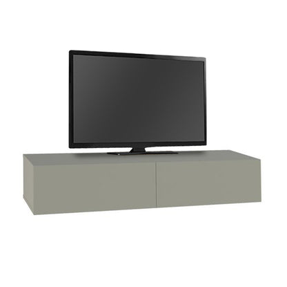 Έπιπλο Τηλεόρασης Επιτοίχιο Francy Χρώμα Ash Green 135x31,7x25