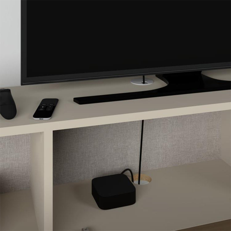 Έπιπλο Τηλεόρασης Επιτοίχιο Francy Χρώμα Sandstone 180x30x30