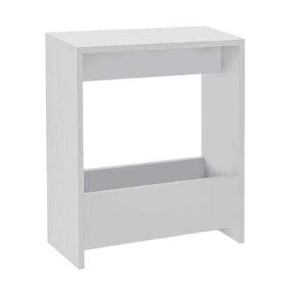 Τραπεζάκι Βοηθητικό Simpi Χρώμα Λευκό 55x20x60
