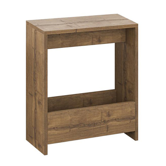 Τραπεζάκι Βοηθητικό Simpi Χρώμα Ανοιχτό Καρυδί 55x20x60