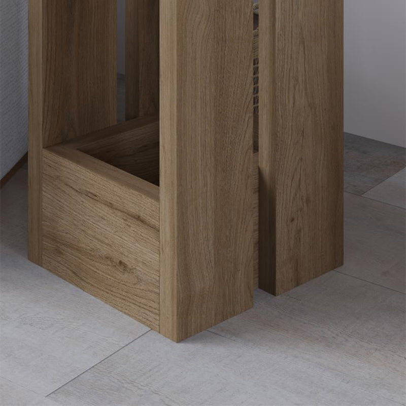 Τραπεζάκι Βοηθητικό Tasos Χρώμα Sepet Oak 30x30x50,3