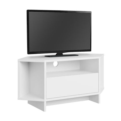 Έπιπλο Τηλεόρασης Γωνιακό Viva Χρώμα Λευκό 95,7x35,4x45