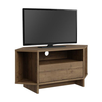 Έπιπλο Τηλεόρασης Γωνιακό Viva Χρώμα Ανοιχτό Καρυδί 95,7x35,4x45