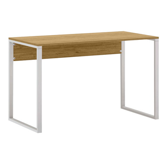 Γραφείο Εργασίας Inna Χρώμα Sapphire Oak - Λευκό 100x60x75