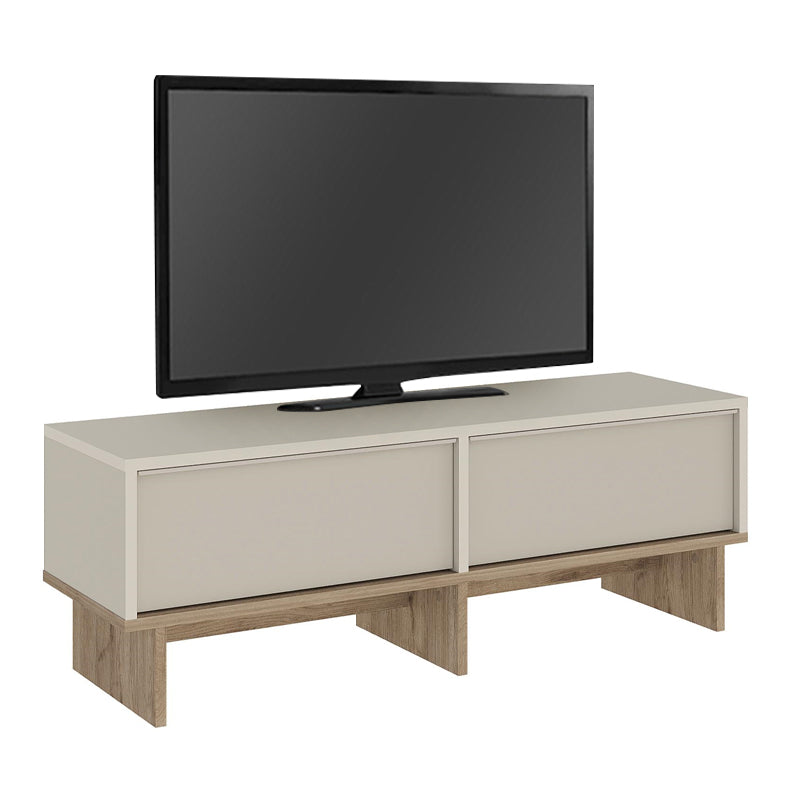 Έπιπλο Τηλεόρασης Yuki Χρώμα Sandstone - Sepet Oak 118x35x40,6