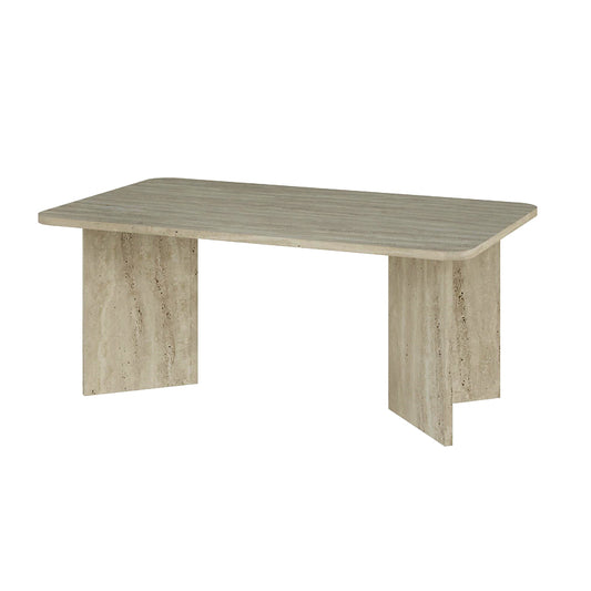 Τραπεζάκι Σαλονιού Sam Χρώμα Neo Travertine 100x60x41,8