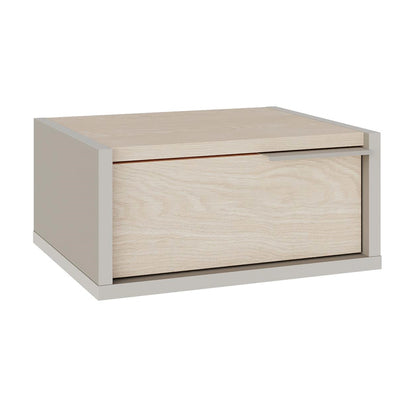 Κομοδίνο Επιτοίχιο Eco Χρώμα Sandstone - Light Oak 40x33x18,5