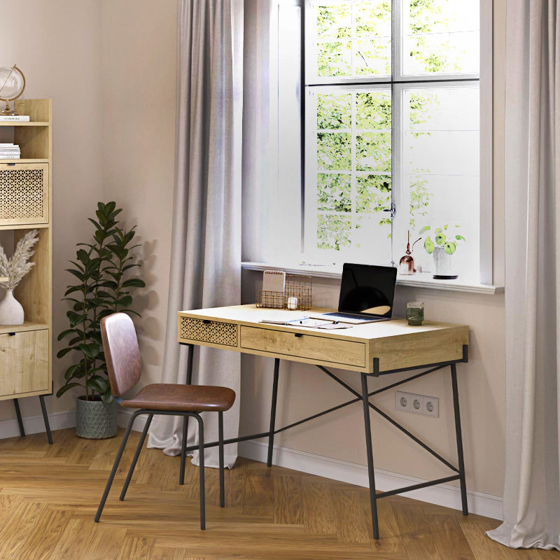 Γραφείο Εργασίας Naive Χρώμα Sapphire Oak 113,4x60x77,5