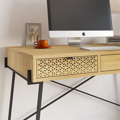 Γραφείο Εργασίας Naive Χρώμα Sapphire Oak 113,4x60x77,5