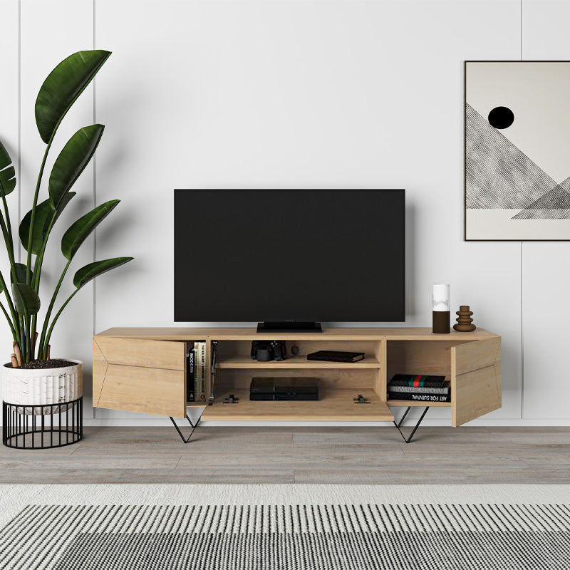Έπιπλο Τηλεόρασης Jacomen Χρώμα Sapphire Oak 160x35x43