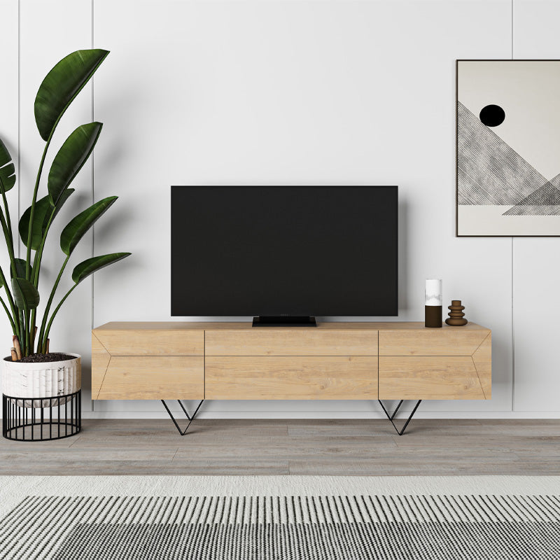 Έπιπλο Τηλεόρασης Jacomen Χρώμα Sapphire Oak 160x35x43