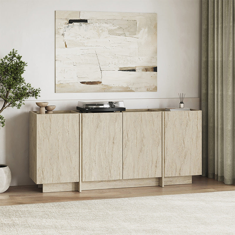 Μπουφές Dorma Χρώμα Travertine 180x45x80,2