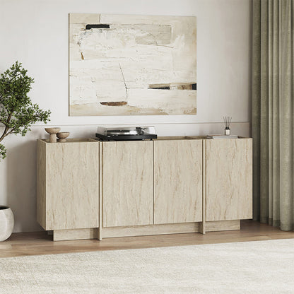Μπουφές Dorma Χρώμα Travertine 180x45x80,2