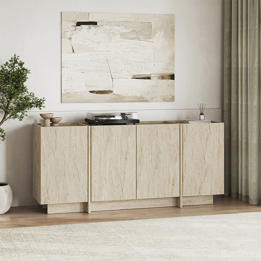 Μπουφές Dorma Χρώμα Travertine 180x45x80,2