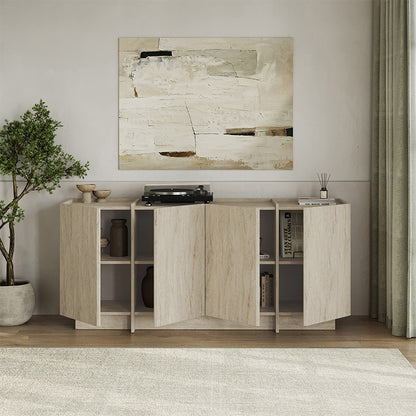Μπουφές Dorma Χρώμα Travertine 180x45x80,2