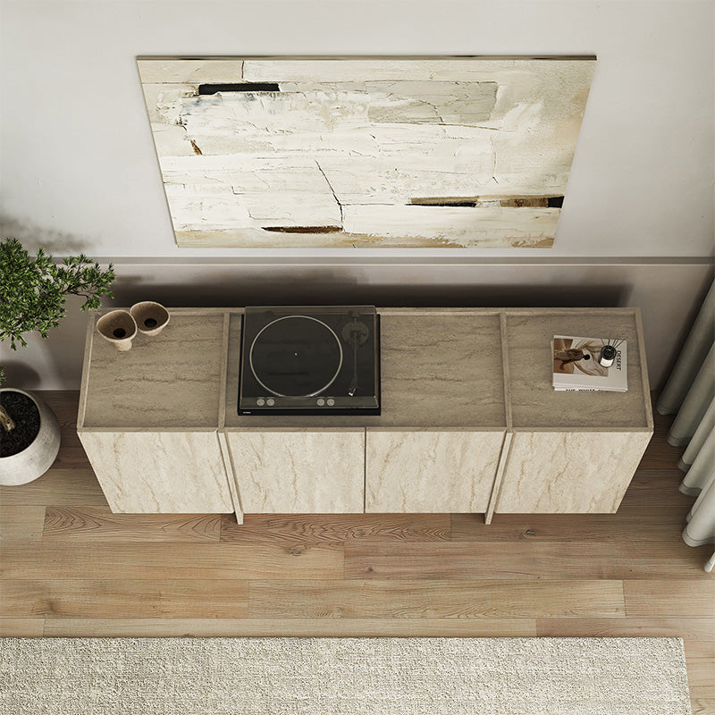 Μπουφές Dorma Χρώμα Travertine 180x45x80,2
