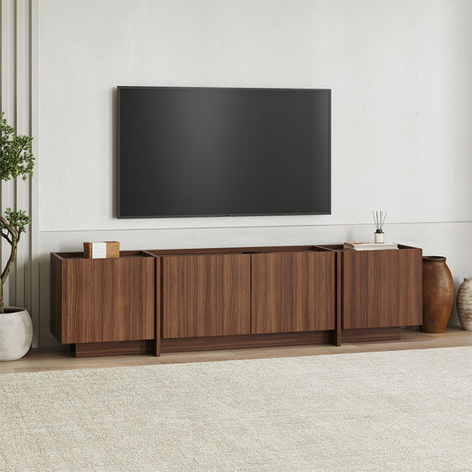 Έπιπλο Τηλεόρασης Lowen Χρώμα Καρυδί Milano 180x35x46,2