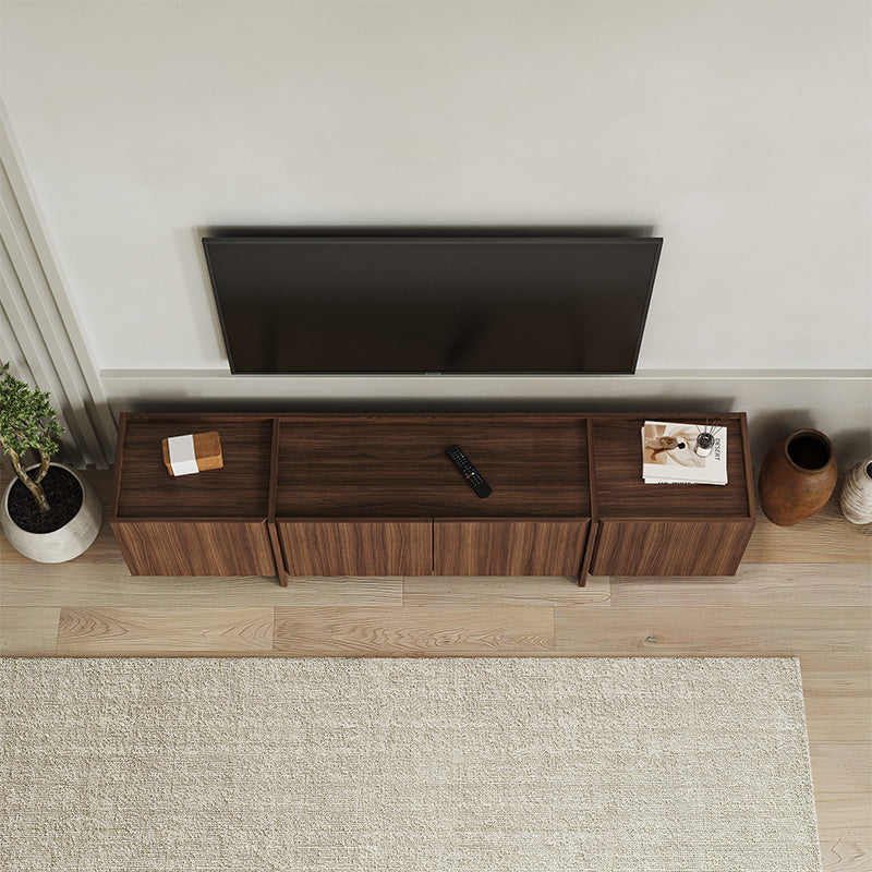 TV Unit Lowen Walnut Milano 180x35x46.2