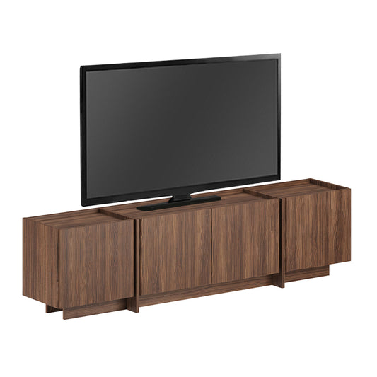 Έπιπλο Τηλεόρασης Lowen Χρώμα Καρυδί Milano 180x35x46,2
