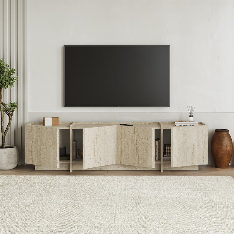 TV Unit Lowen Travertine Color 180x35x46.2