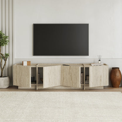 TV Unit Lowen Travertine Color 180x35x46.2