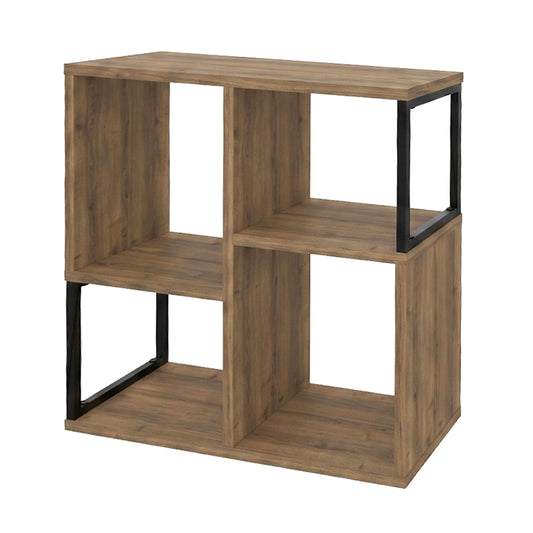 Βιβλιοθήκη Bolton Χρώμα Ανοιχτό Καρυδί 62x22x62