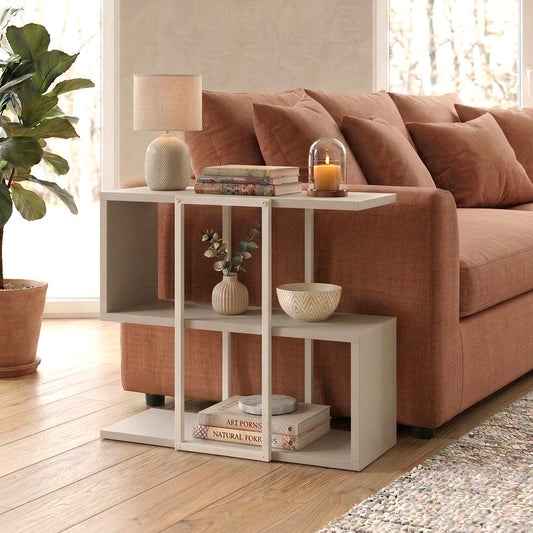 Τραπεζάκι Βοηθητικό Homia Χρώμα Sandstone 56x25x56,5