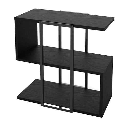 Τραπεζάκι Βοηθητικό Homia Χρώμα Black Wood 56x25x56,5