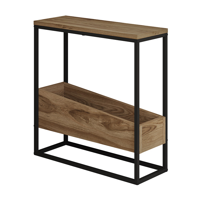 Τραπεζάκι Βοηθητικό Lido Χρώμα Καρυδί UD 60x22x62