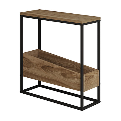 Τραπεζάκι Βοηθητικό Lido Χρώμα Καρυδί UD 60x22x62