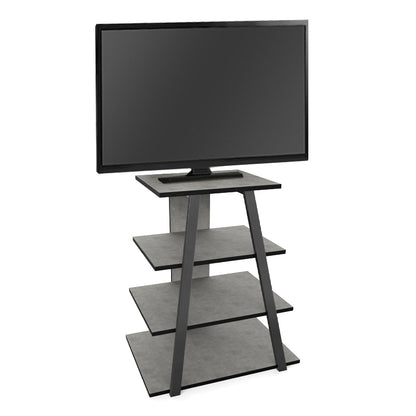 TV Stand Lyno Retro Grey 70,4x54x80