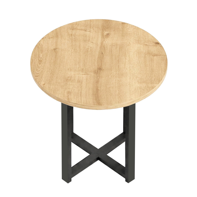 Τραπεζάκι Βοηθητικό Mesa Χρώμα Sapphire Oak Ø45x50