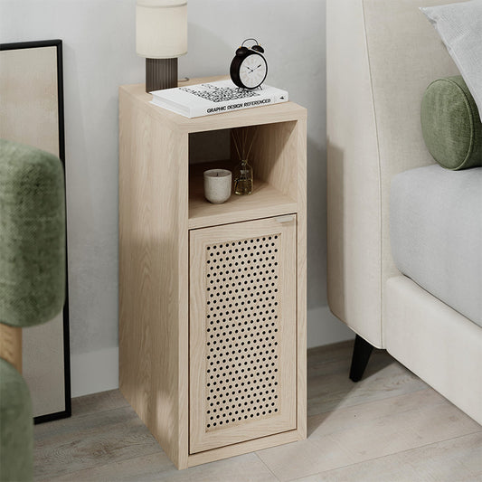 Κομοδίνο Inca Χρώμα Light Oak 25,2x32x60