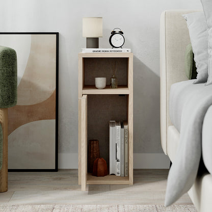 Κομοδίνο Inca Χρώμα Light Oak 25,2x32x60