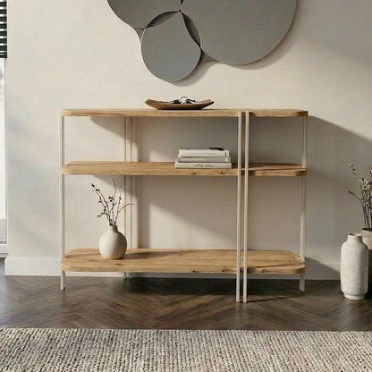 Console Notus Color Sapphire Oak 92x34.5x75